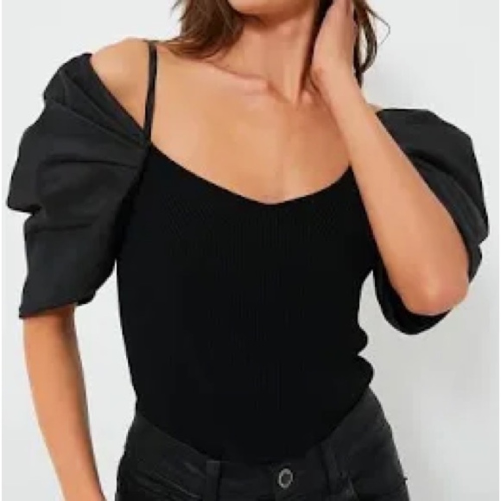 NWT SIMKHAI Casette Off-Shoulder Top